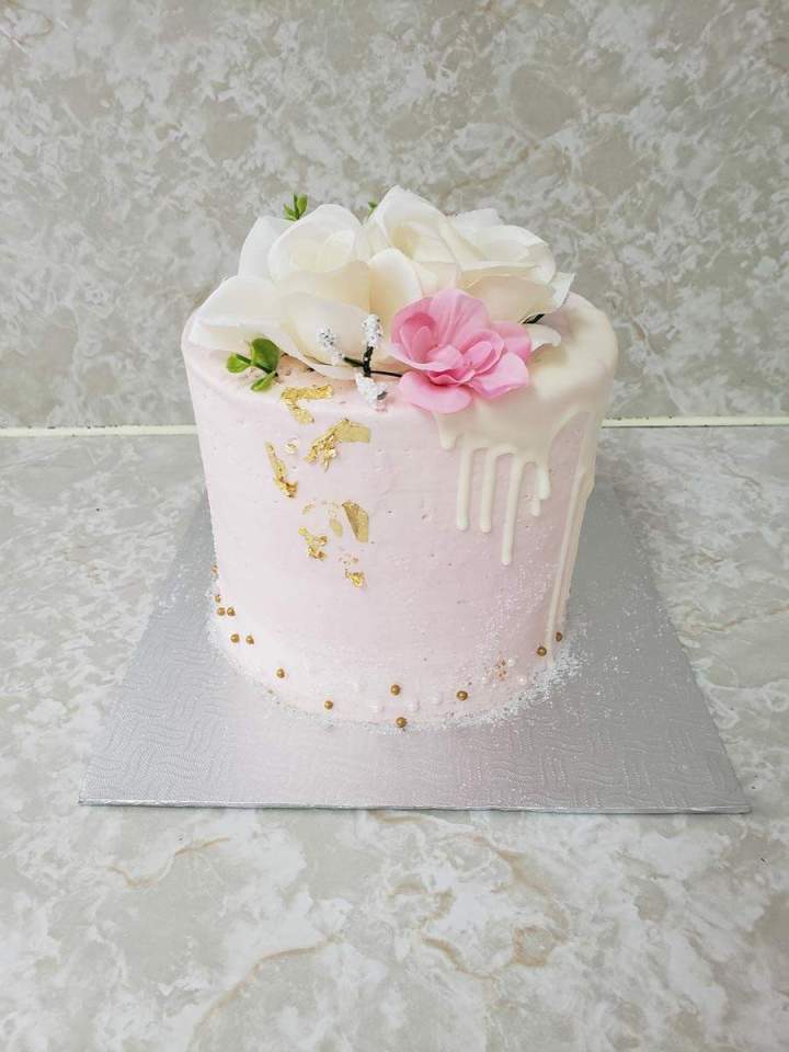 Gâteau fiançailles personnalisé Mercier