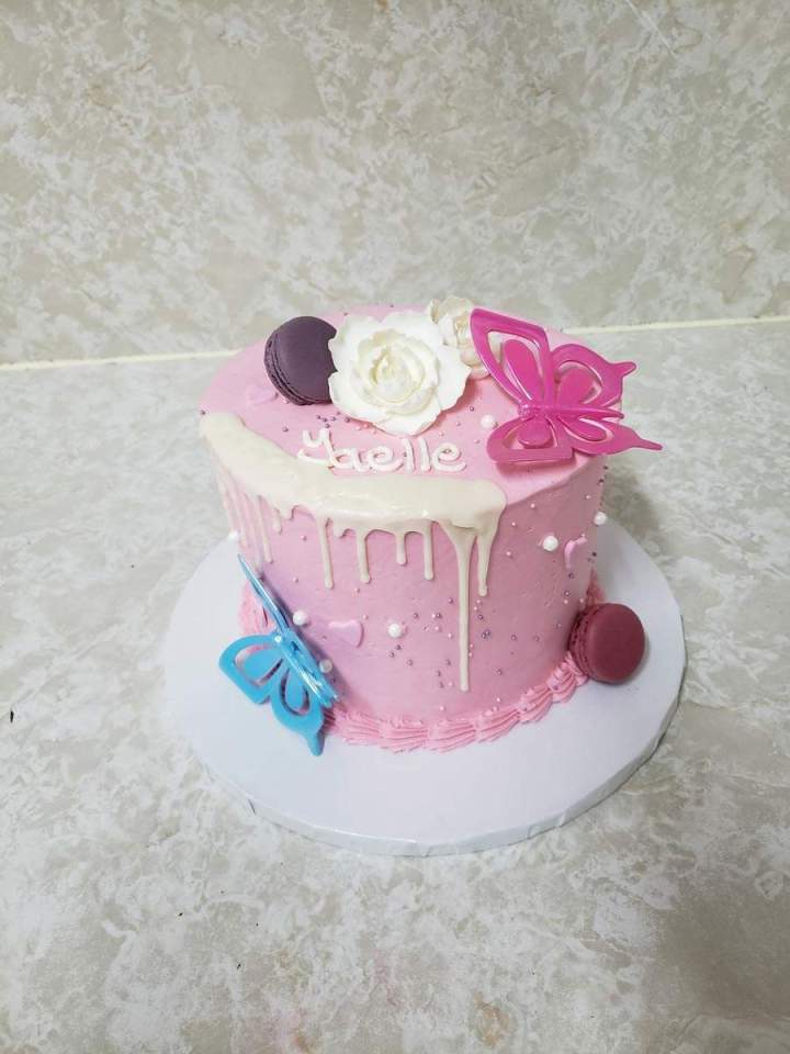 Gâteau d'anniversaire papillons Mercier