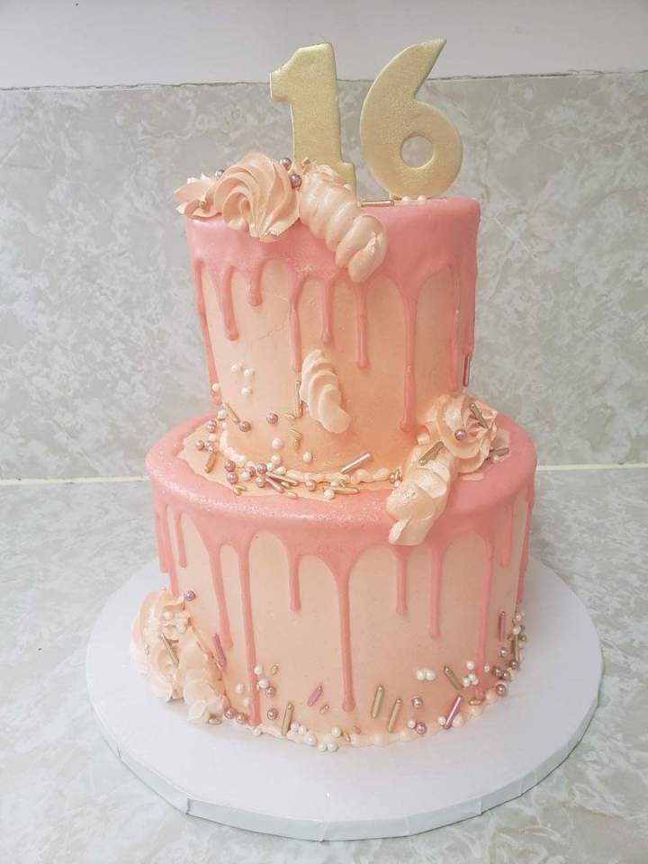 Gâteau d'anniversaire 16 ans Mercier