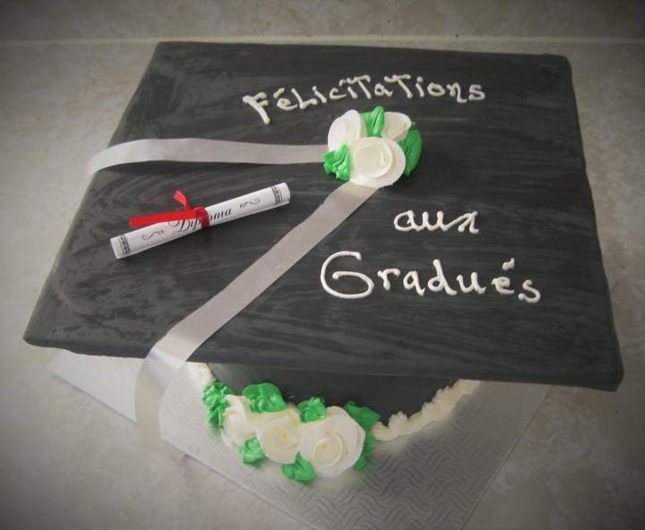 Gâteau personnalisé gradués Mercier